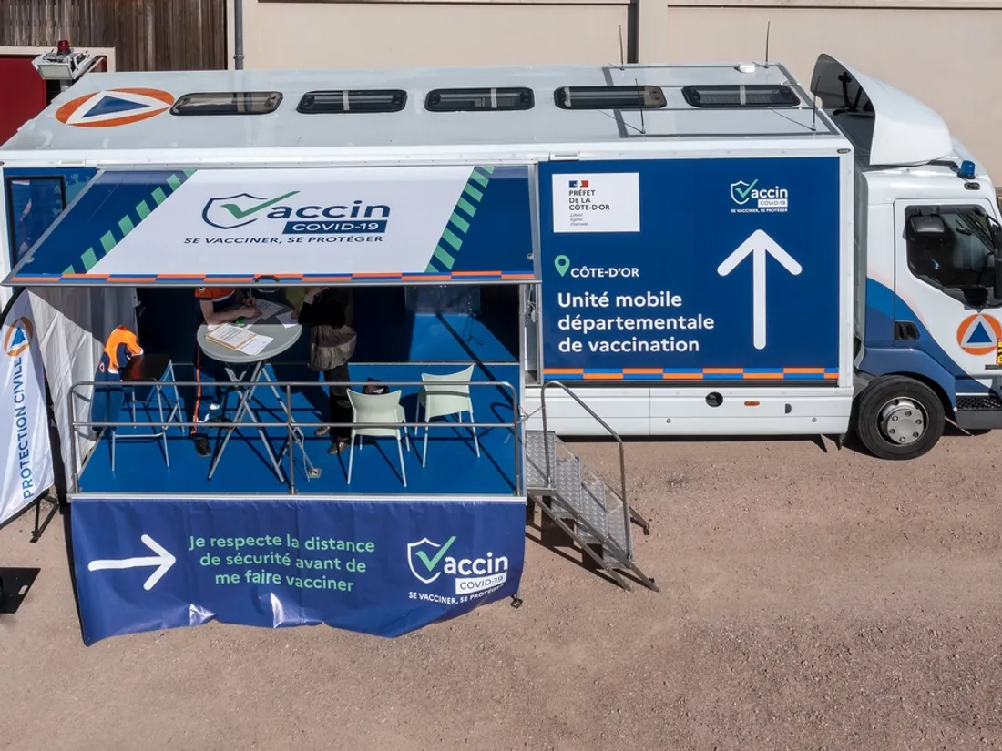 La vaccinobus continue sa tournée en Côte-d’Or